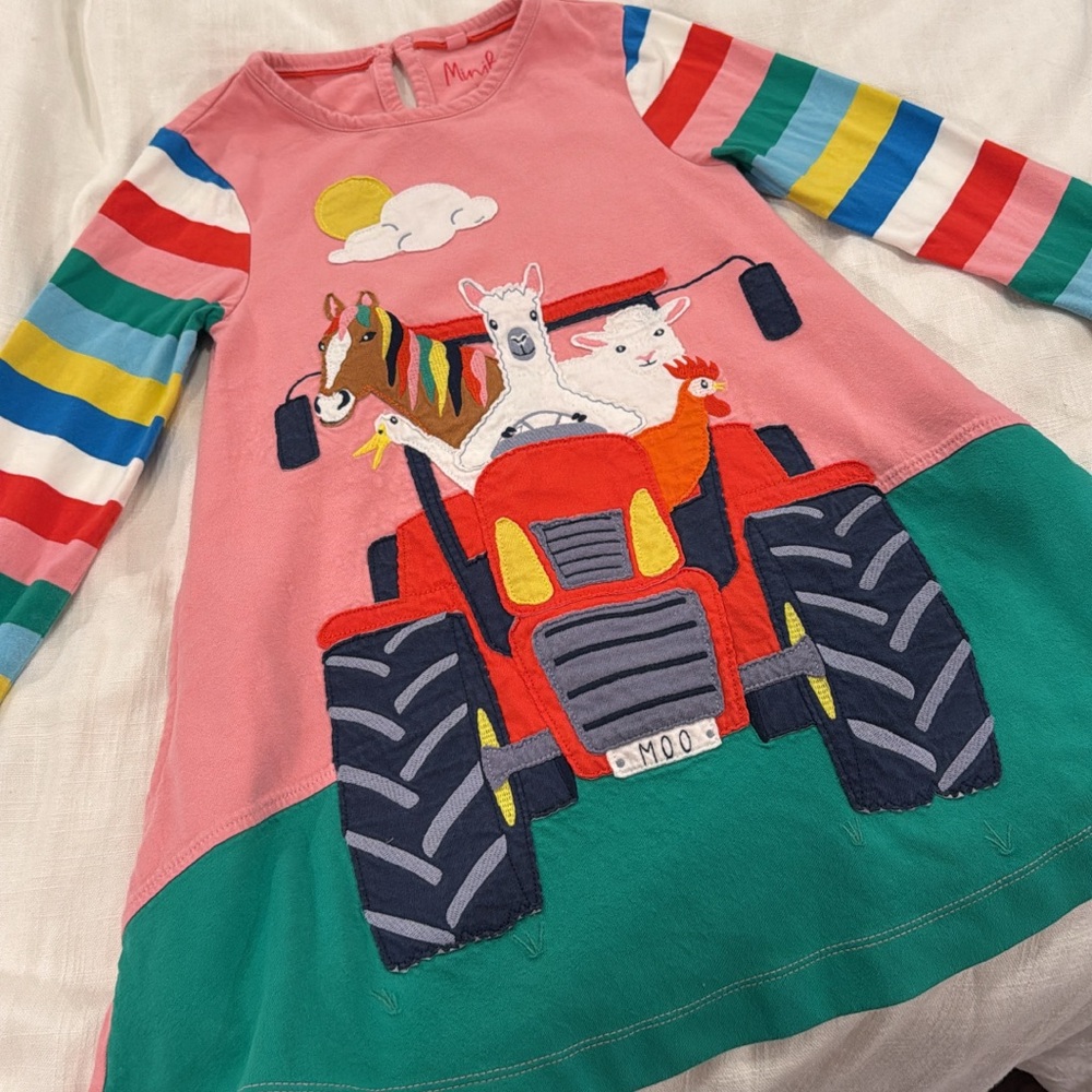 Mini Boden Dress 4-5y